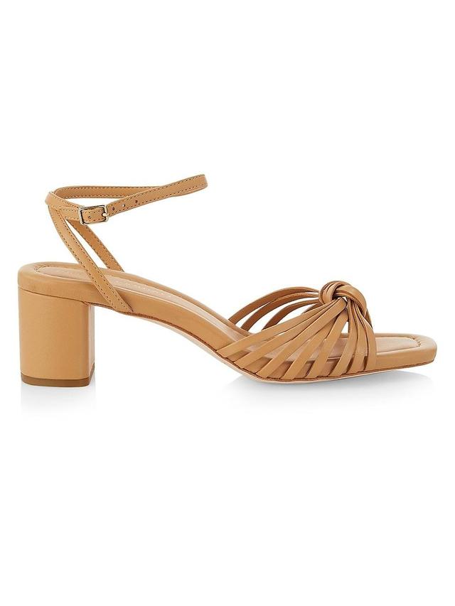 Loeffler Randall Womens Olivia Knot Heeled Sandals Product Image