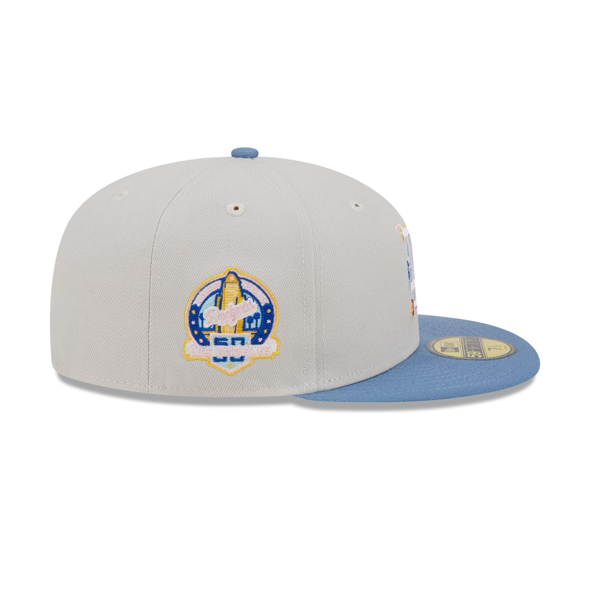 Los Angeles Dodgers Color Brush 59FIFTY Fitted Hat Male Product Image