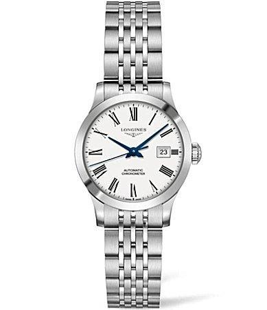 Longines Record Automatic Bracelet Watch, 30mm Product Image