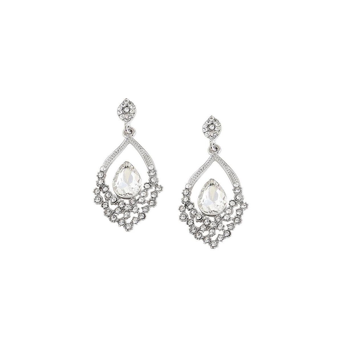 Sohi Womens Dazzling Drop Earrings Product Image