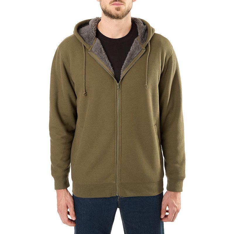 Mens Smiths Workwear Hooded Sherpa-Lined Thermal Jacket Product Image