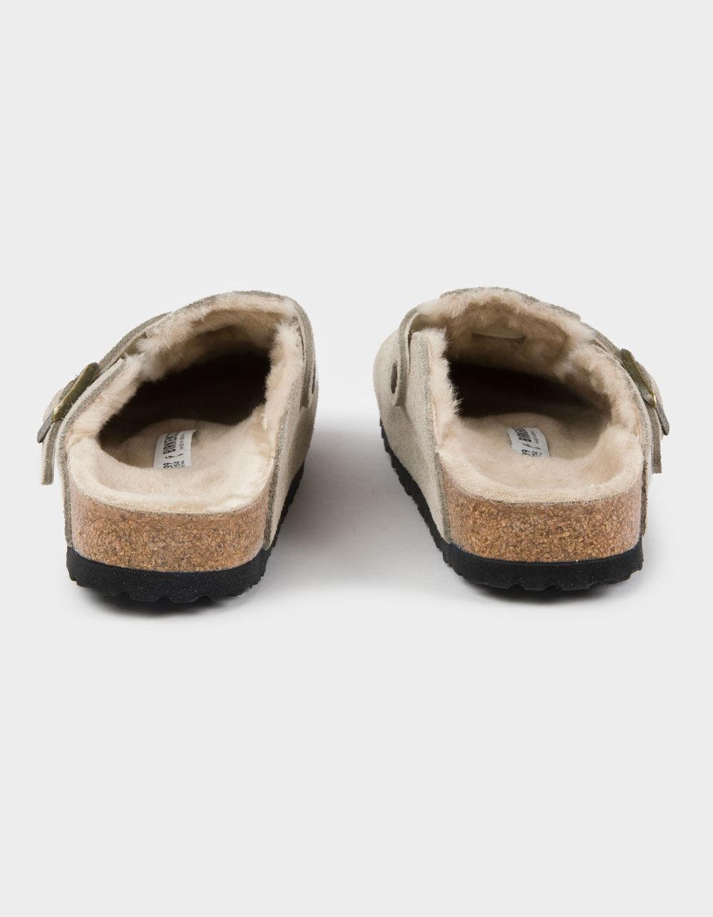 BIRKENSTOCK Boston Shearling Womens Clogs Product Image