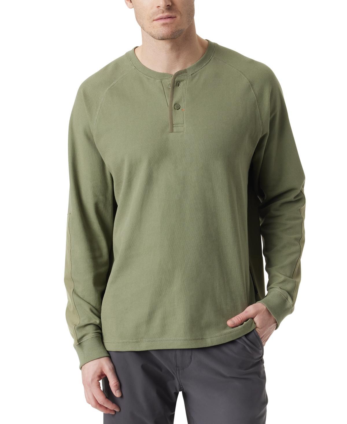 Bass Outdoor Mens Hiker Henley Long-Sleeve Thermal Top Product Image