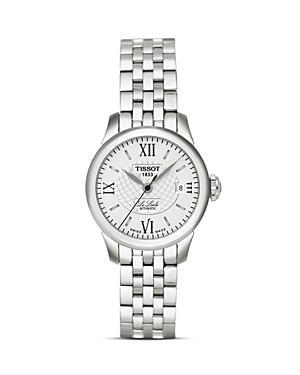 Tissot Le Locle Womens Silver Stainless Steel Automatic Watch, 25mm Product Image