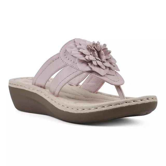 Cliffs by White Mountain Cassia Womens Thong Sandals Product Image