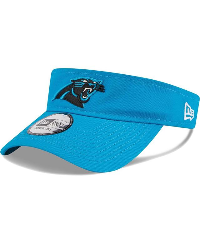 Mens New Era Carolina Panthers Main Adjustable Visor Product Image