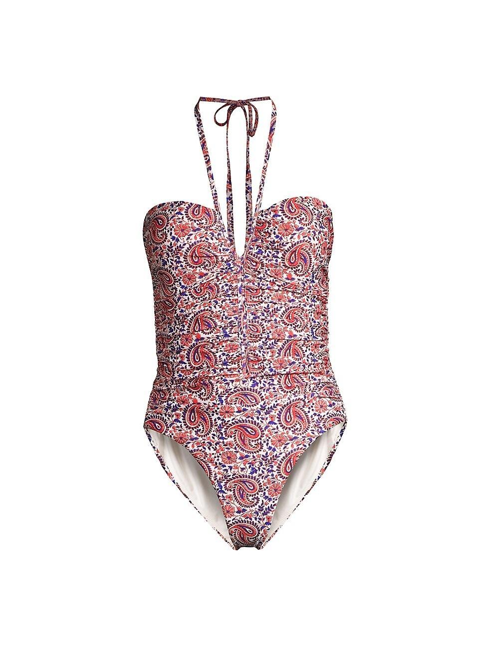 Womens Hazina Halter One-Piece Swimsuit Product Image