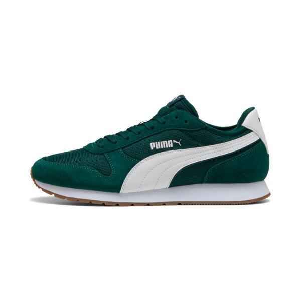 PUMA ST MILER Men's Sneakers in Dark Myrtle/White/Gum Product Image