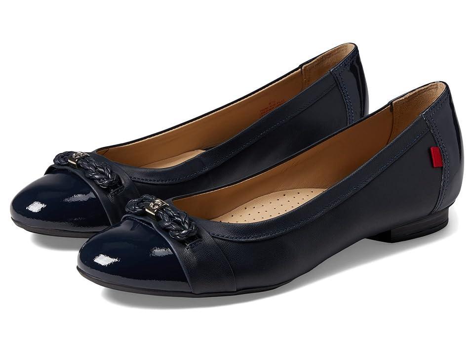 Marc Joseph New York Park Ave Flat Nappa/Patent) Women's Shoes Product Image