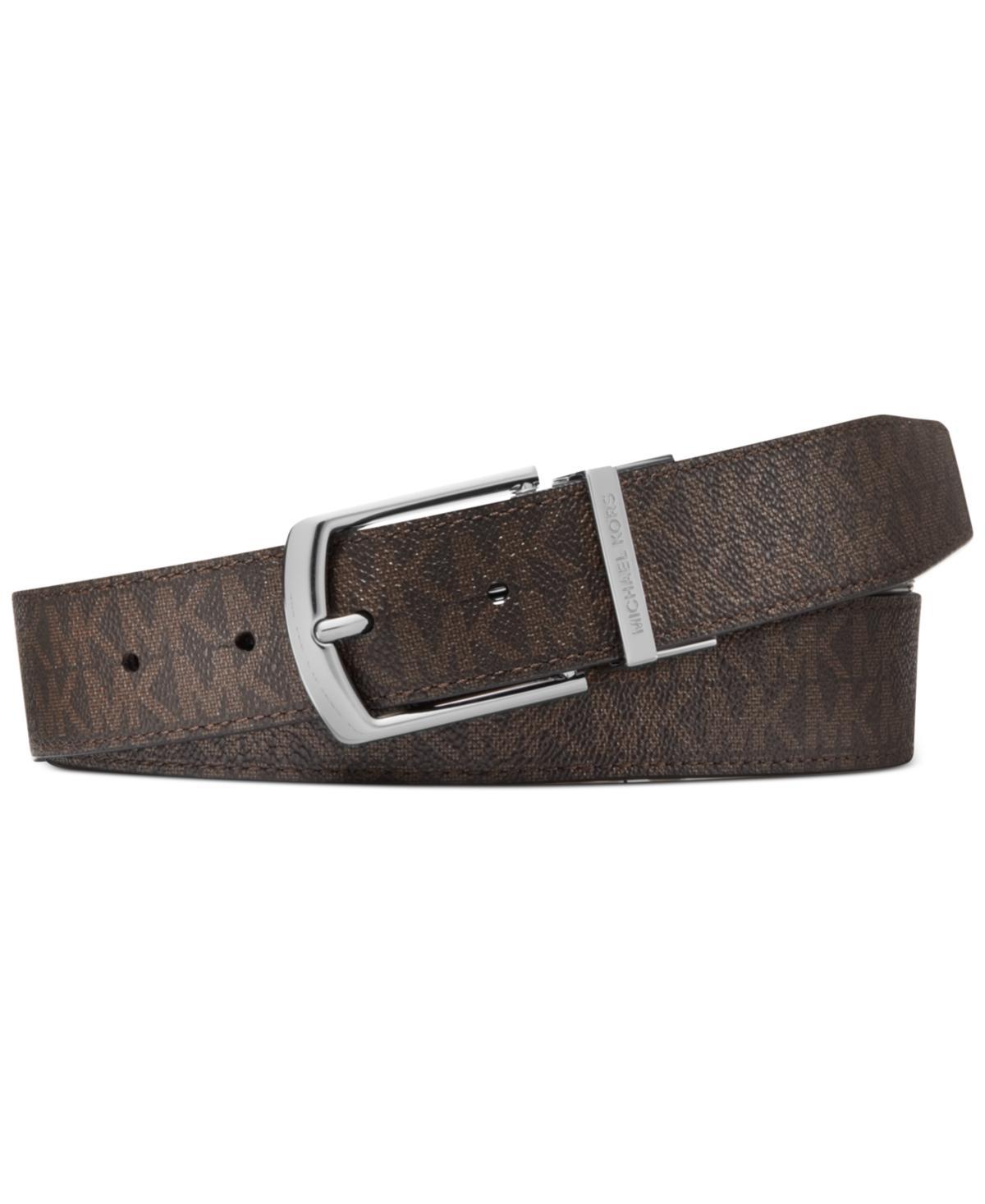 Michael Kors Mens Leather Signature Belt Product Image