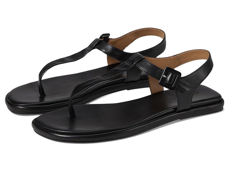 Womens Tucson Leather T-Strap Sandals Product Image