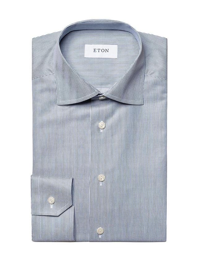 Mens Slim-Fit Striped Shirt Product Image