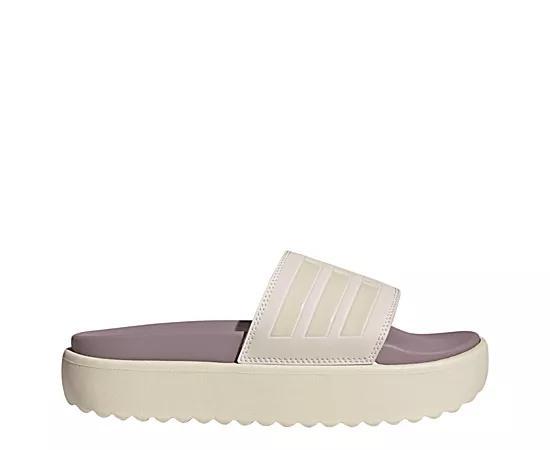 Adidas Womens Adilette Platform Slide Sandal Product Image