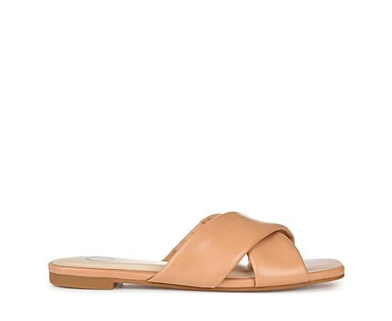 Journee Collection Womens Carlotta Flat Slide Sandals Product Image