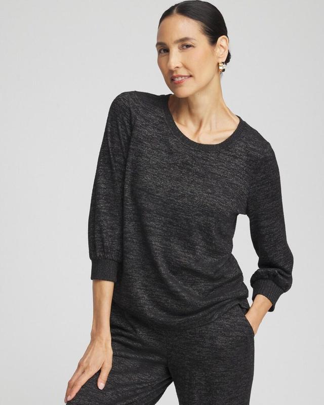 Women's Loungewear 3/4 Sleeve Top Product Image