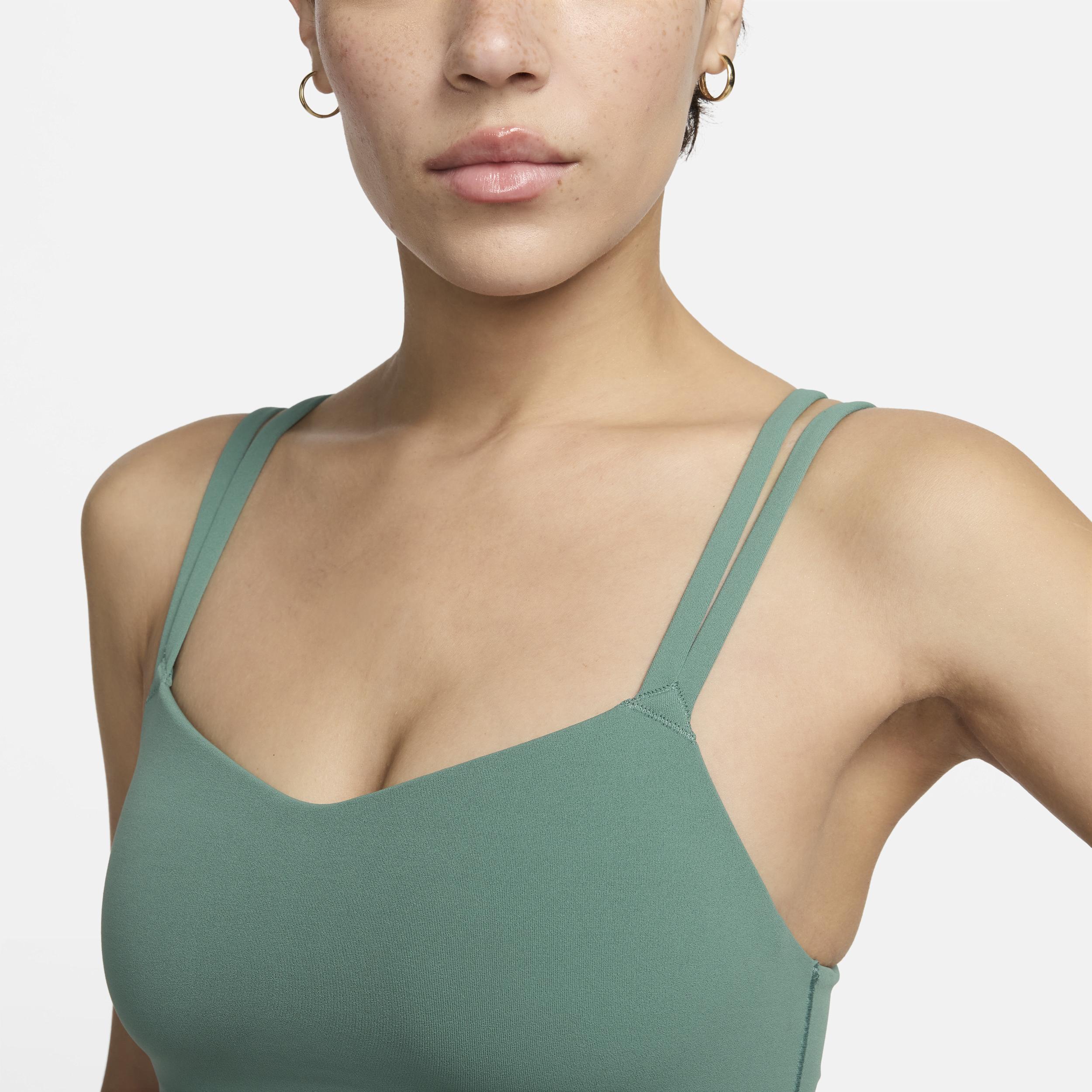 Nike Womens Zenvy Strappy Light-Support Padded Sports Bra Product Image