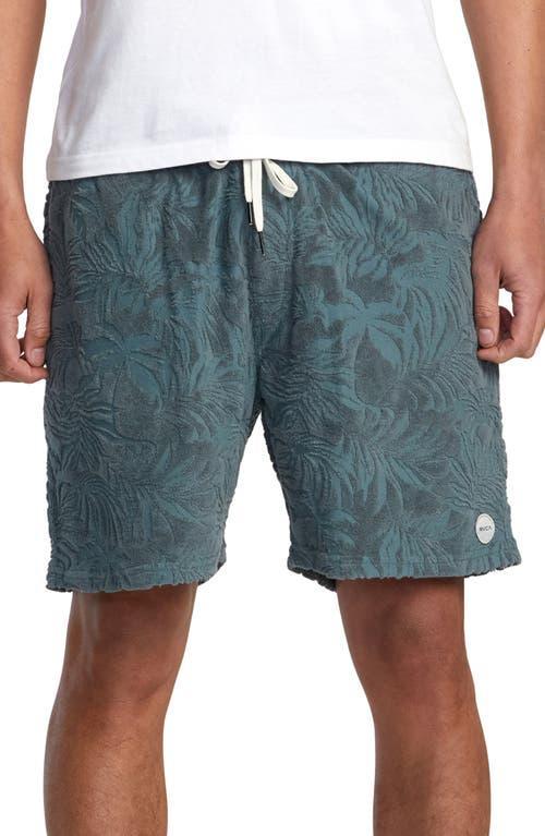 RVCA Palms Down Terry Cloth Jacquard Shorts Product Image