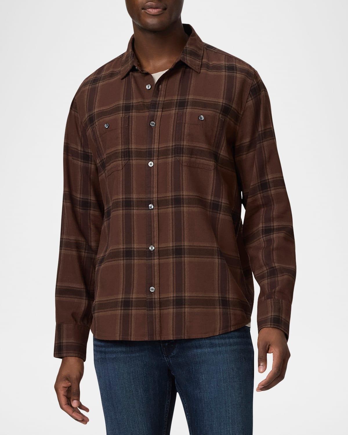 Men's Everett Plaid Sport Shirt Product Image