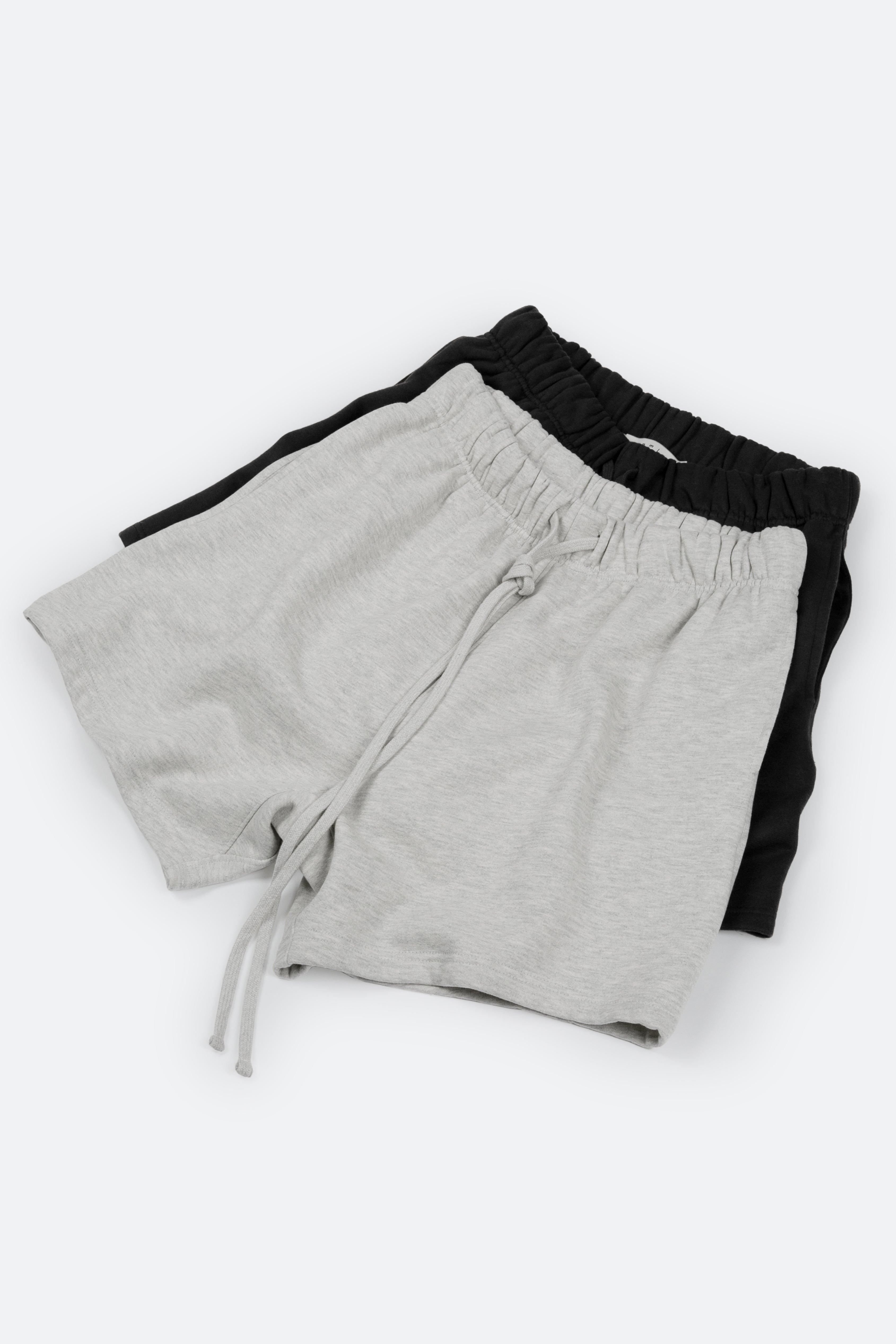 Every Day Sweatshorts 2 Pack - Black/Grey Product Image