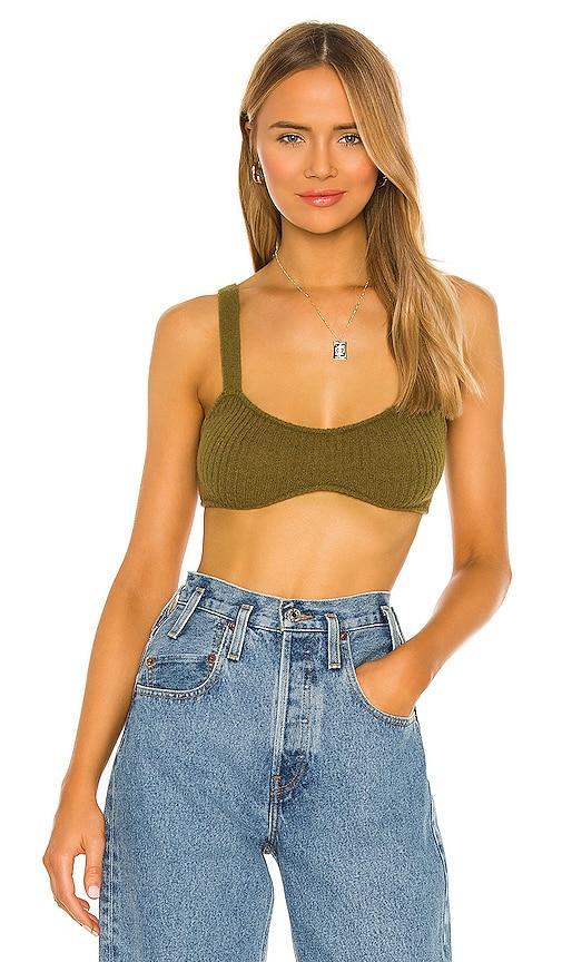 Camila Coelho Adelie Knit Bra Product Image