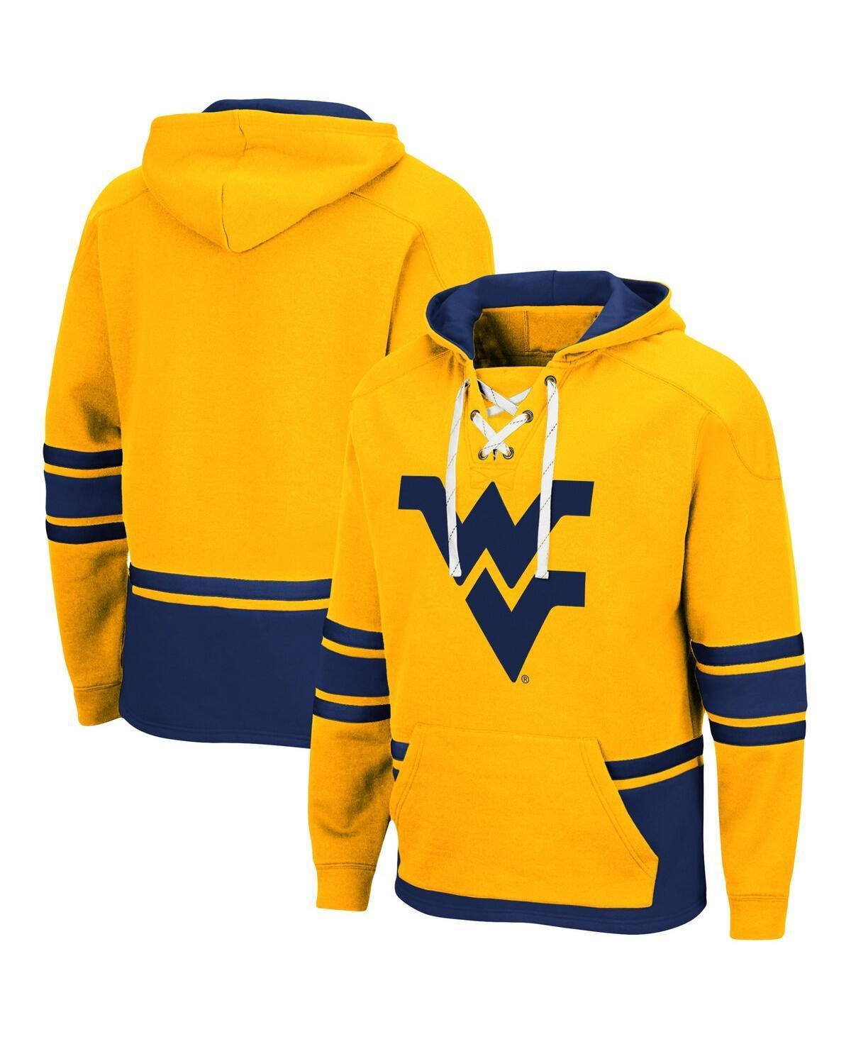 Mens Colosseum West Virginia Mountaineers Lace Up 3.0 Pullover Hoodie Product Image