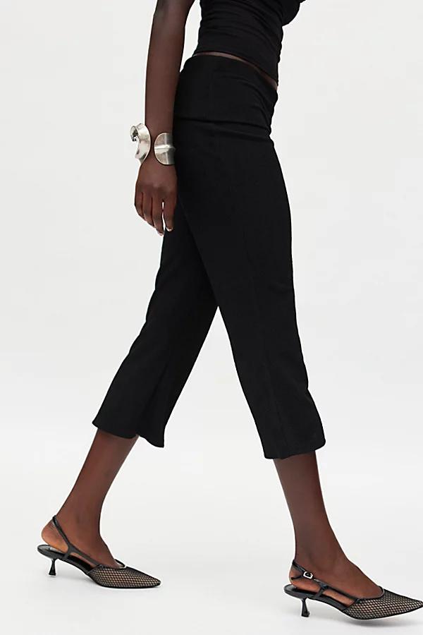 Urban Renewal Remnants Foldover Waist Flare Capri Pant Womens at Urban Outfitters Product Image