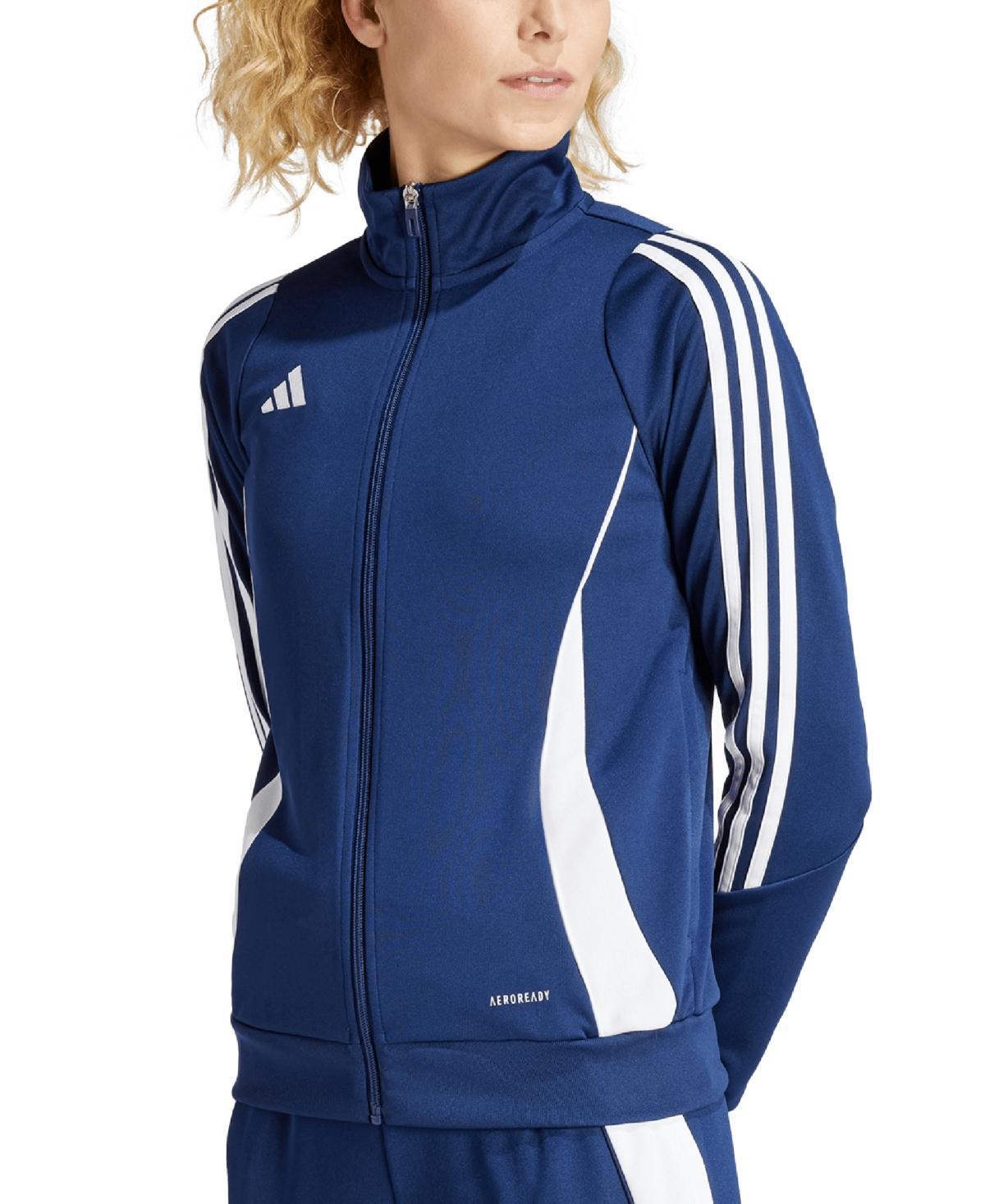 adidas Womens Tiro 24 Zip-Up Track Jacket - Black Product Image