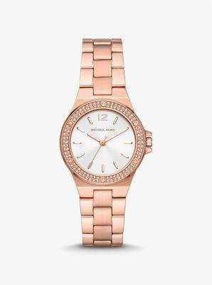 Oversized Pavé Logo -Tone Watch Product Image