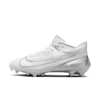 Nike Mens Vapor Edge Elite 360 2 - Football Shoes White/Metallic Silver/Pure Platinum Product Image