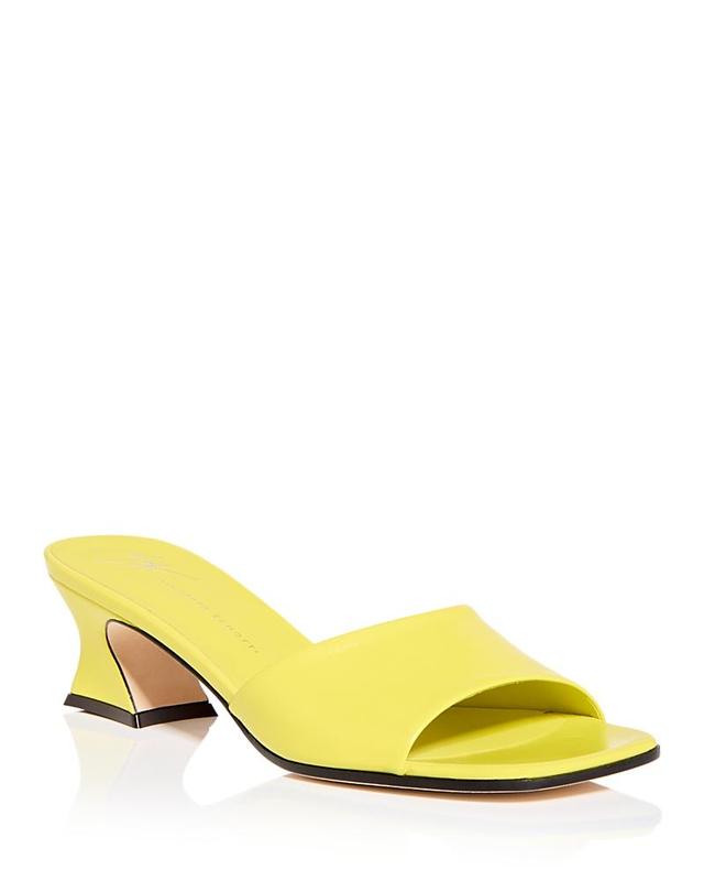 Giuseppe Zanotti Womens Twingo Low Heel Slide Sandals Product Image