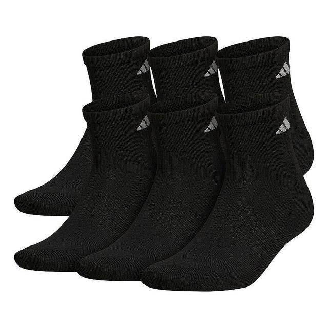 Athletic Cushioned Quarter Socks 6 Pairs XL Product Image