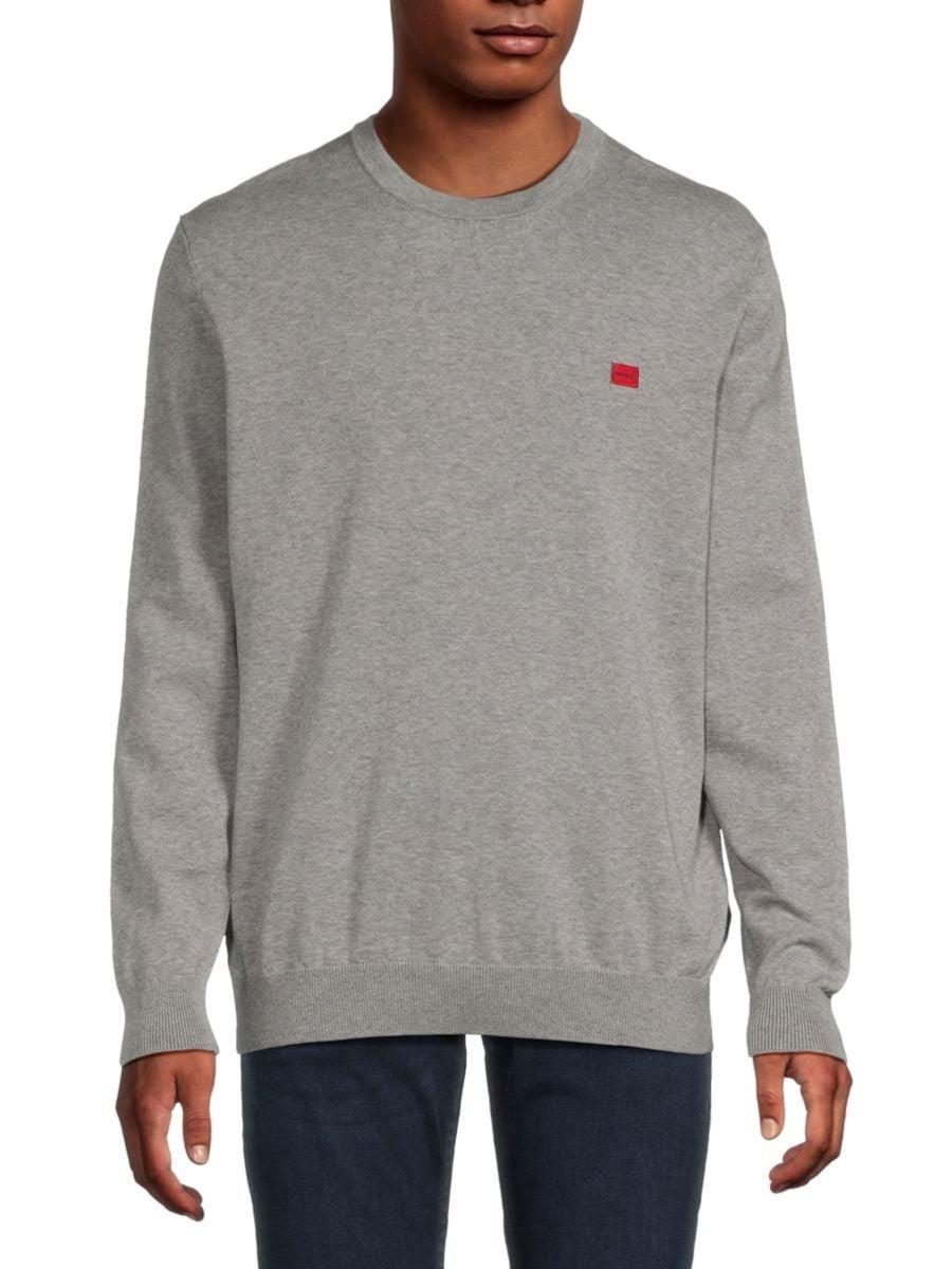 HUGO BOSS Hugo  Crewneck Sweater In Grey Product Image