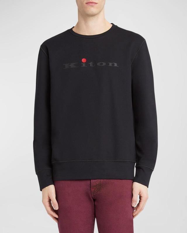 Men's Tonal Logo Cotton Sweatshirt Product Image