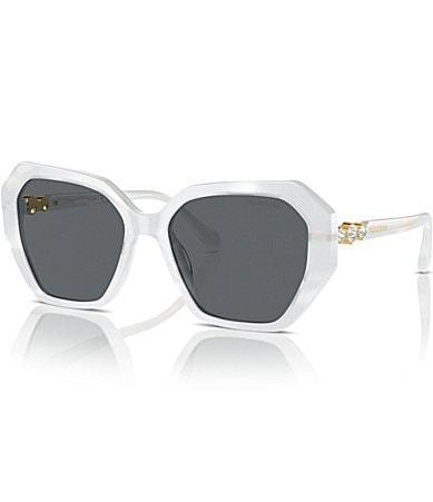 Swarovski Womens SK6017F 57mm Irregular Sunglasses Product Image
