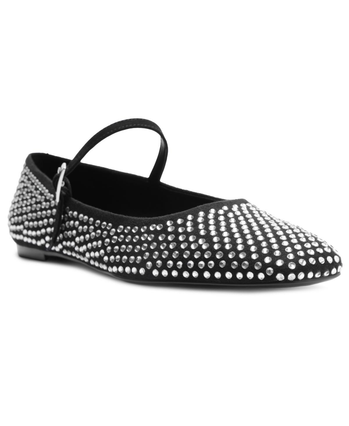 Arezzo Womens Eleanor Embellished Ballet Flats Product Image