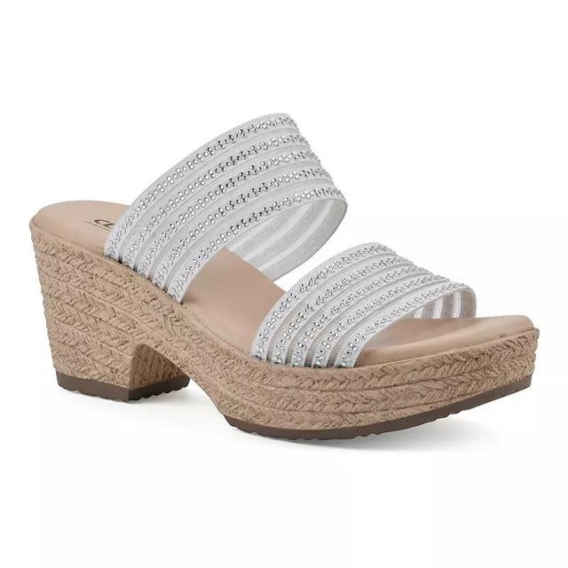 Cliffs Mountain Bia Womens Double Strap Wedge Sandals Product Image