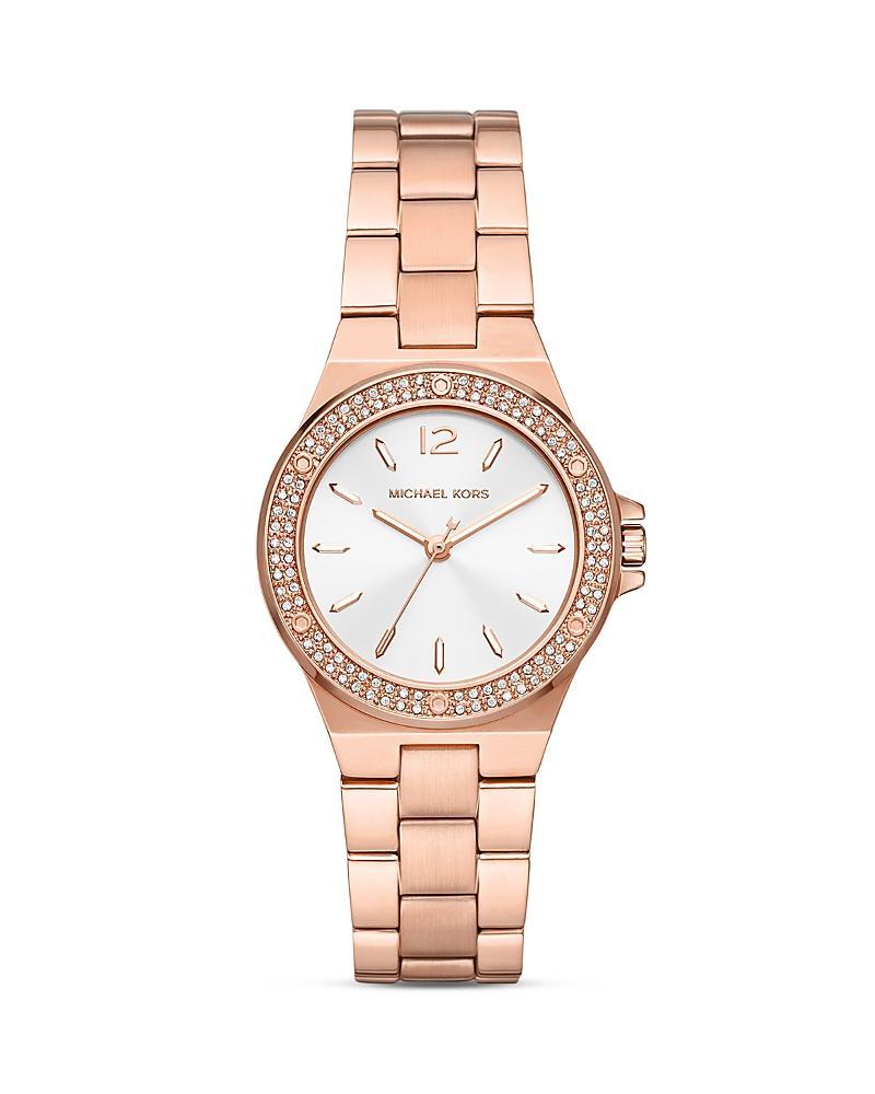 Oversized Pavé Logo -Tone Watch Product Image