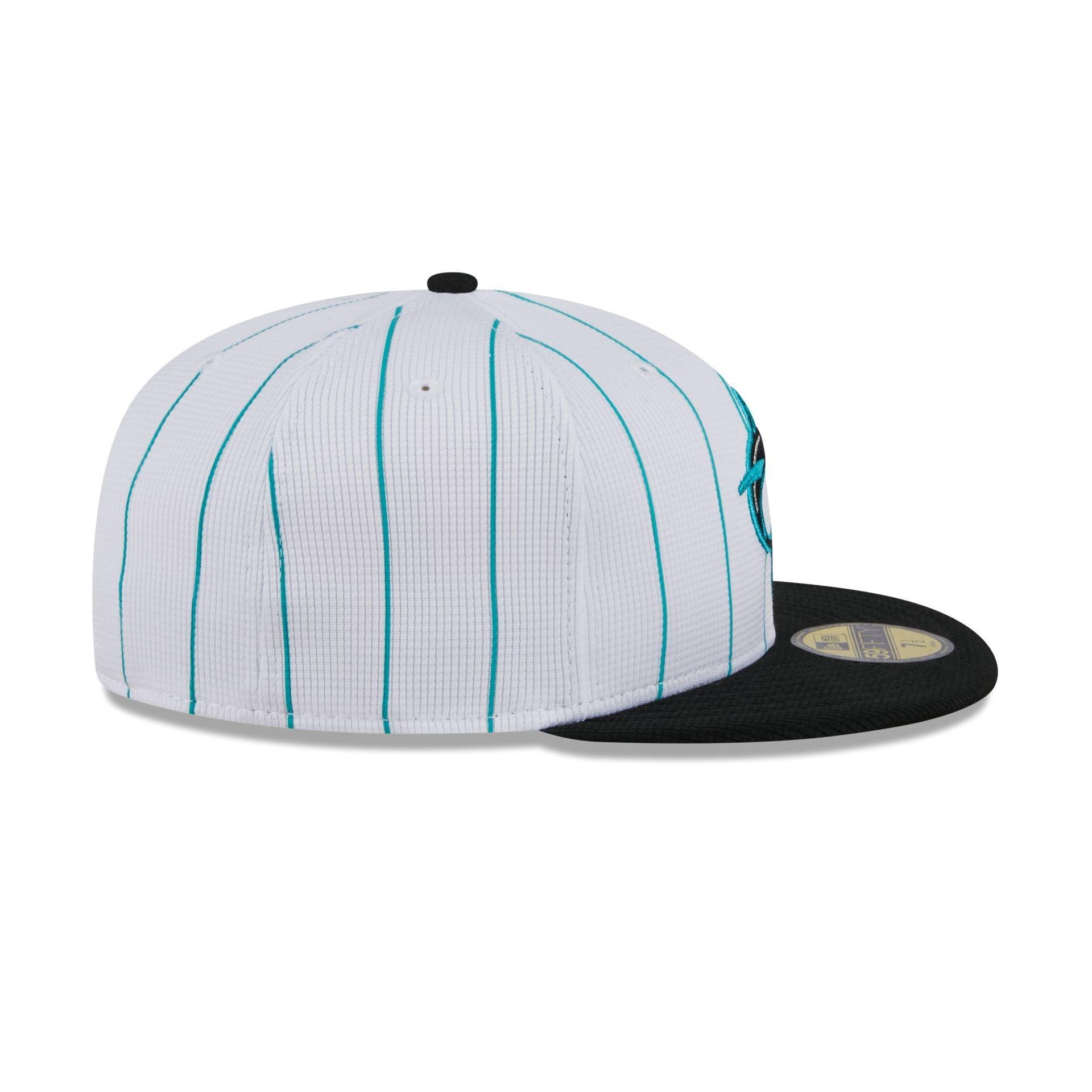 Miami Marlins 2024 Batting Practice 59FIFTY Fitted Hat Male Product Image