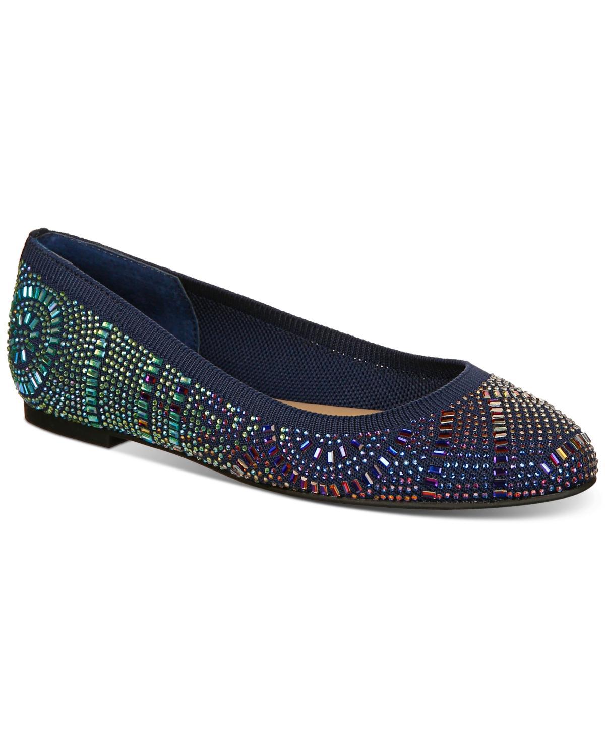 Thalia Sodi Womens Karli Embellished Slip-On Flats Product Image