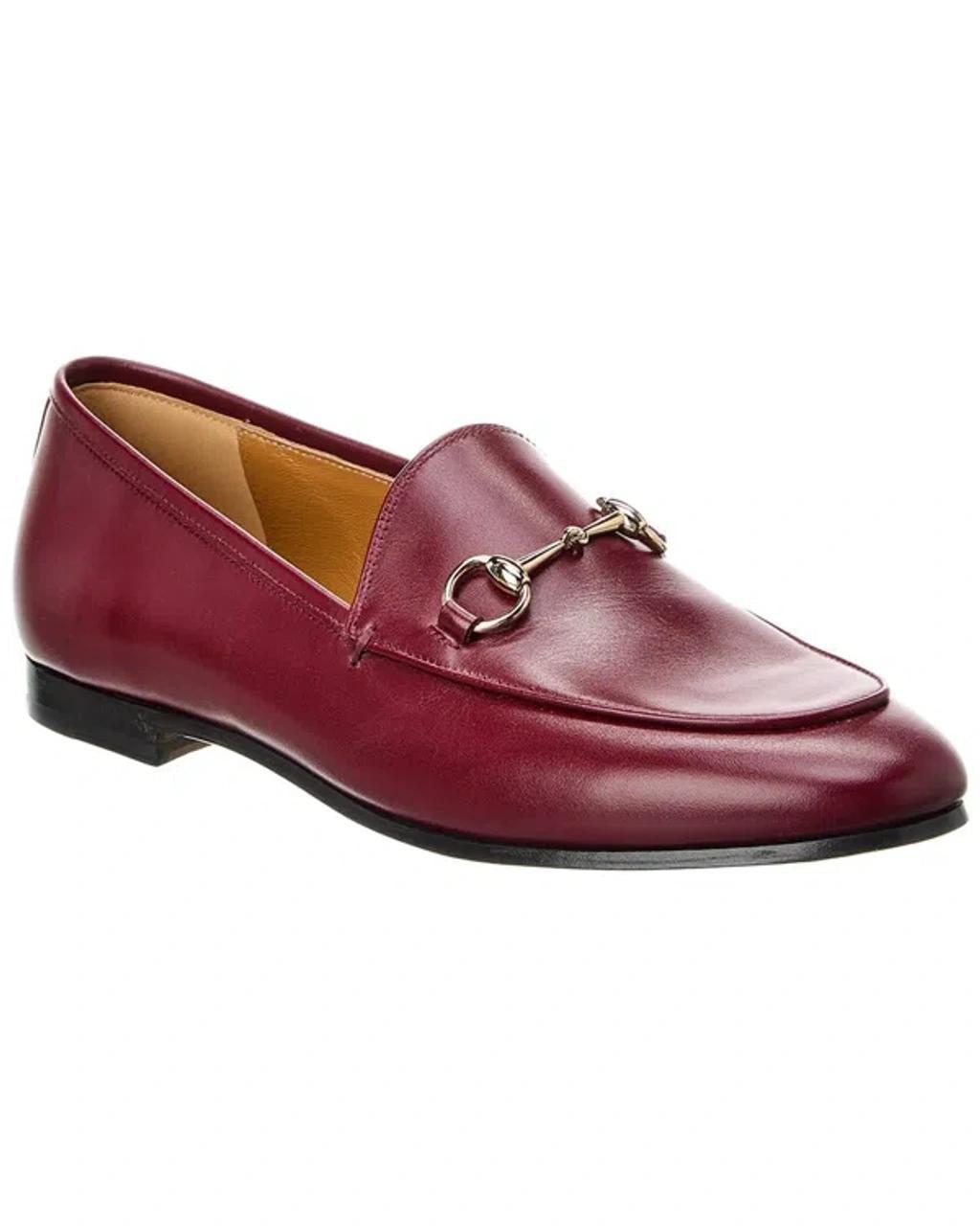 Jordaan Leather Loafer In Red product image