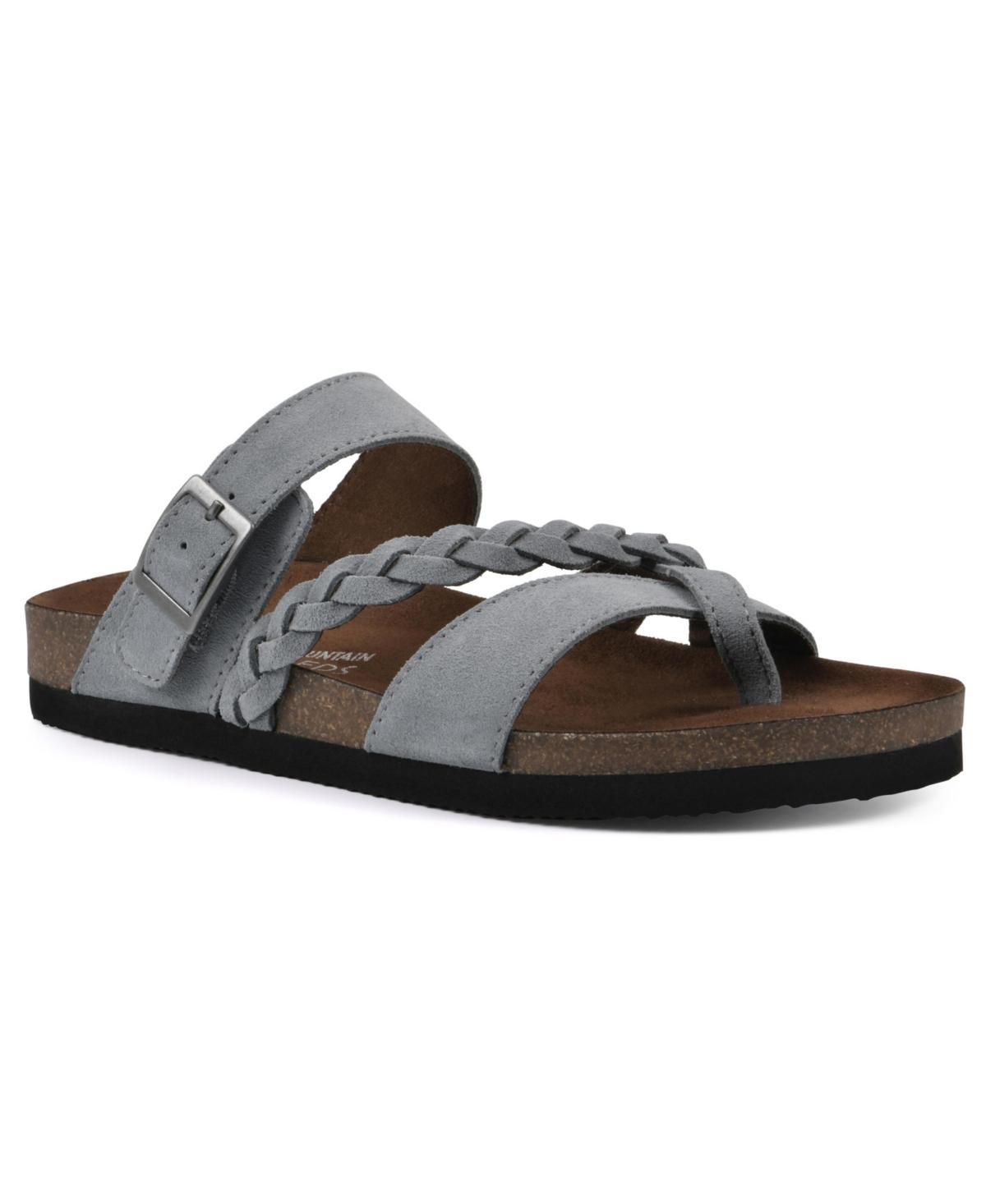 White Mountain Womens Hazy Footbed Sandals Product Image