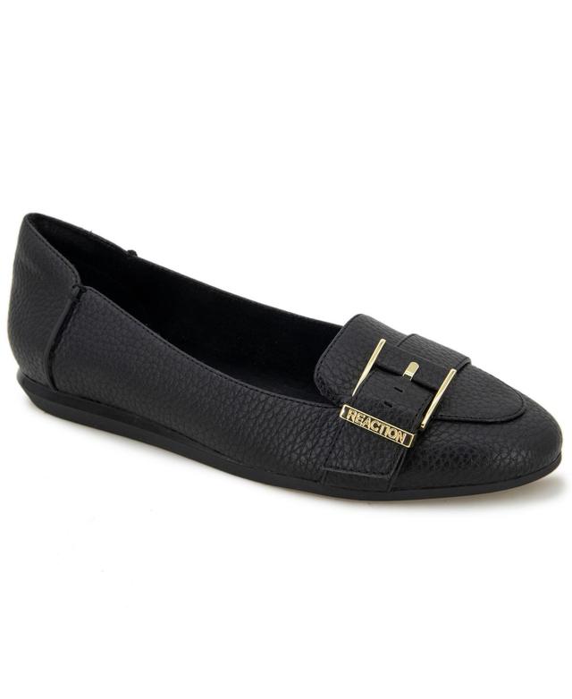 Kenneth Cole Reaction Womens Viv Logo Slide Loafer Flats Product Image