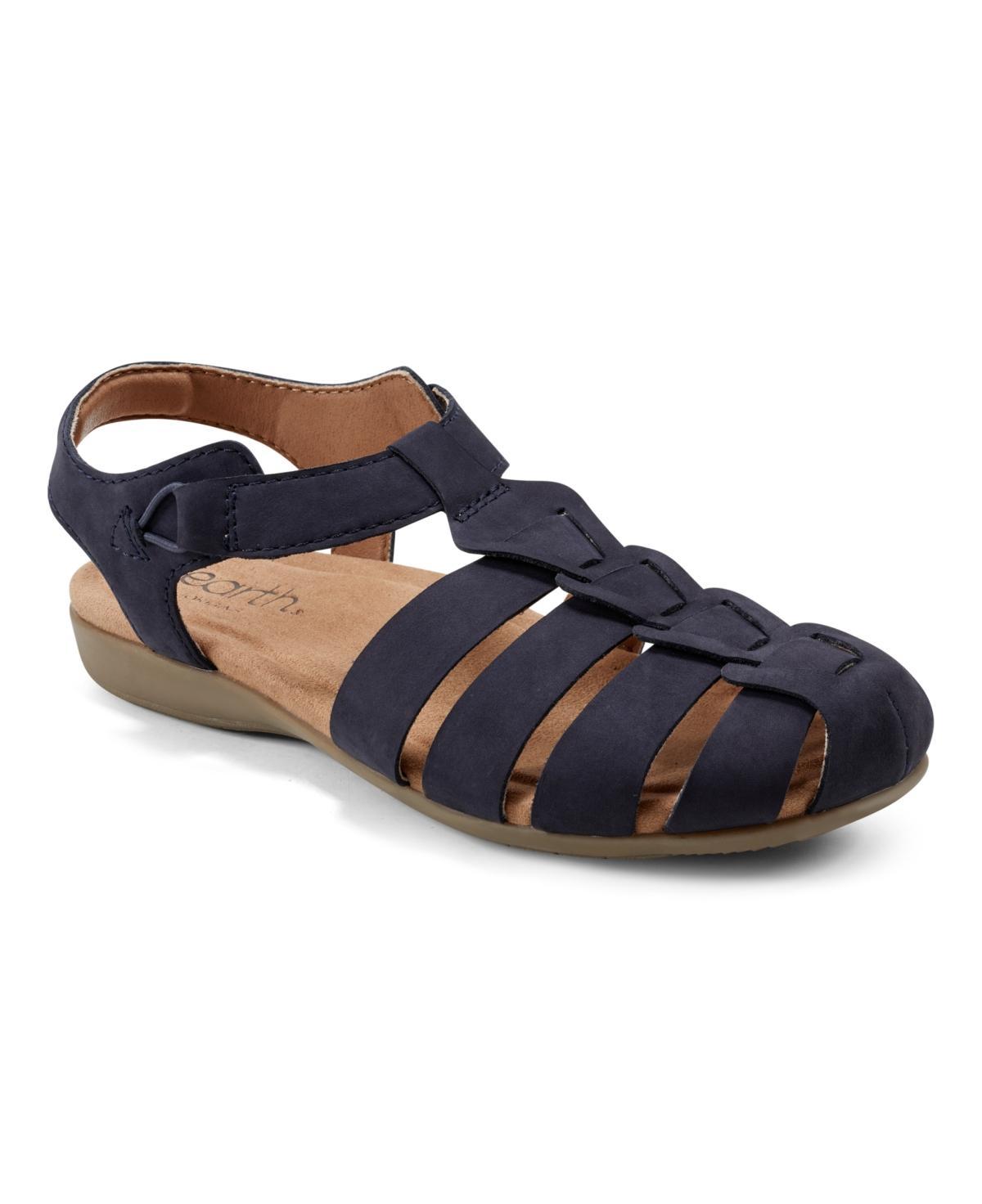 Earth Womens Blake Casual Slip-on Strappy Flat Sandals Product Image