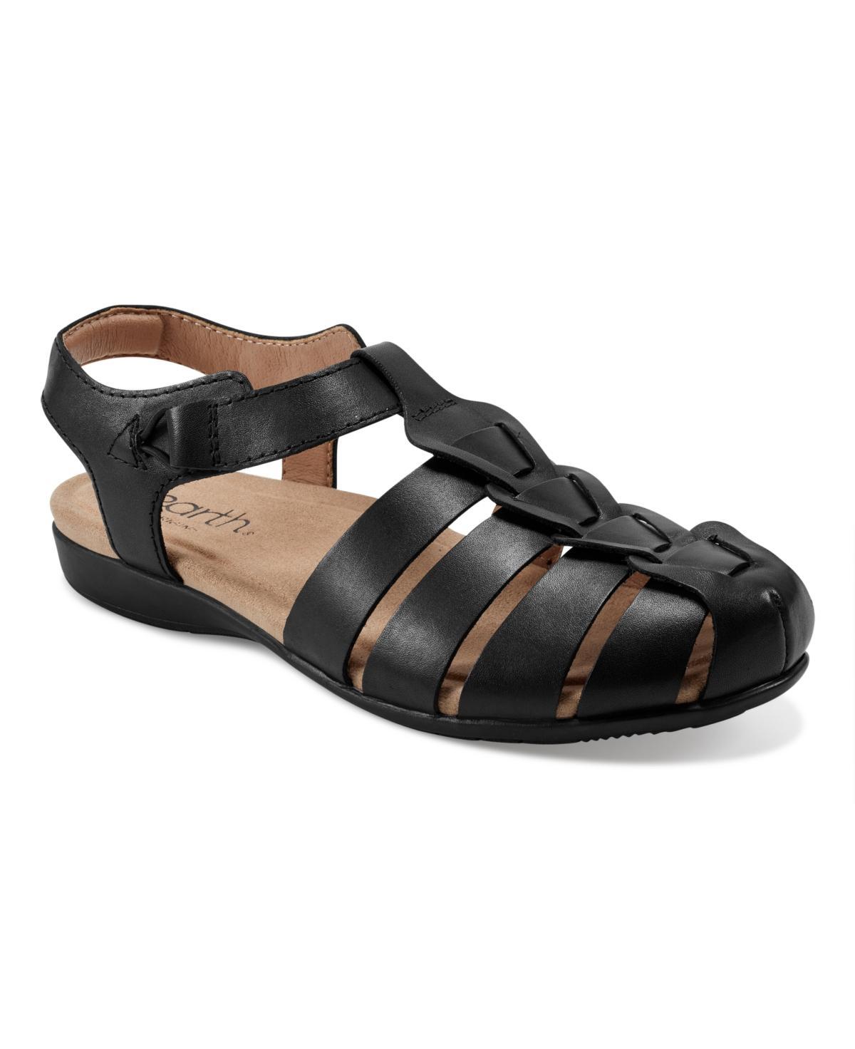 Earth Womens Blake Casual Slip-on Strappy Flat Sandals Product Image