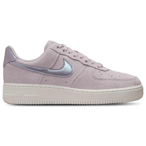 Nike Womens Nike Air Force 1 07 LE Low - Womens Shoes Platinum Violet/Lt Violet Ore/Summit White Product Image