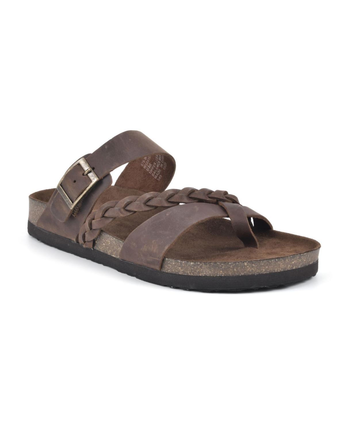 White Mountain Womens Hazy Footbed Sandals Product Image