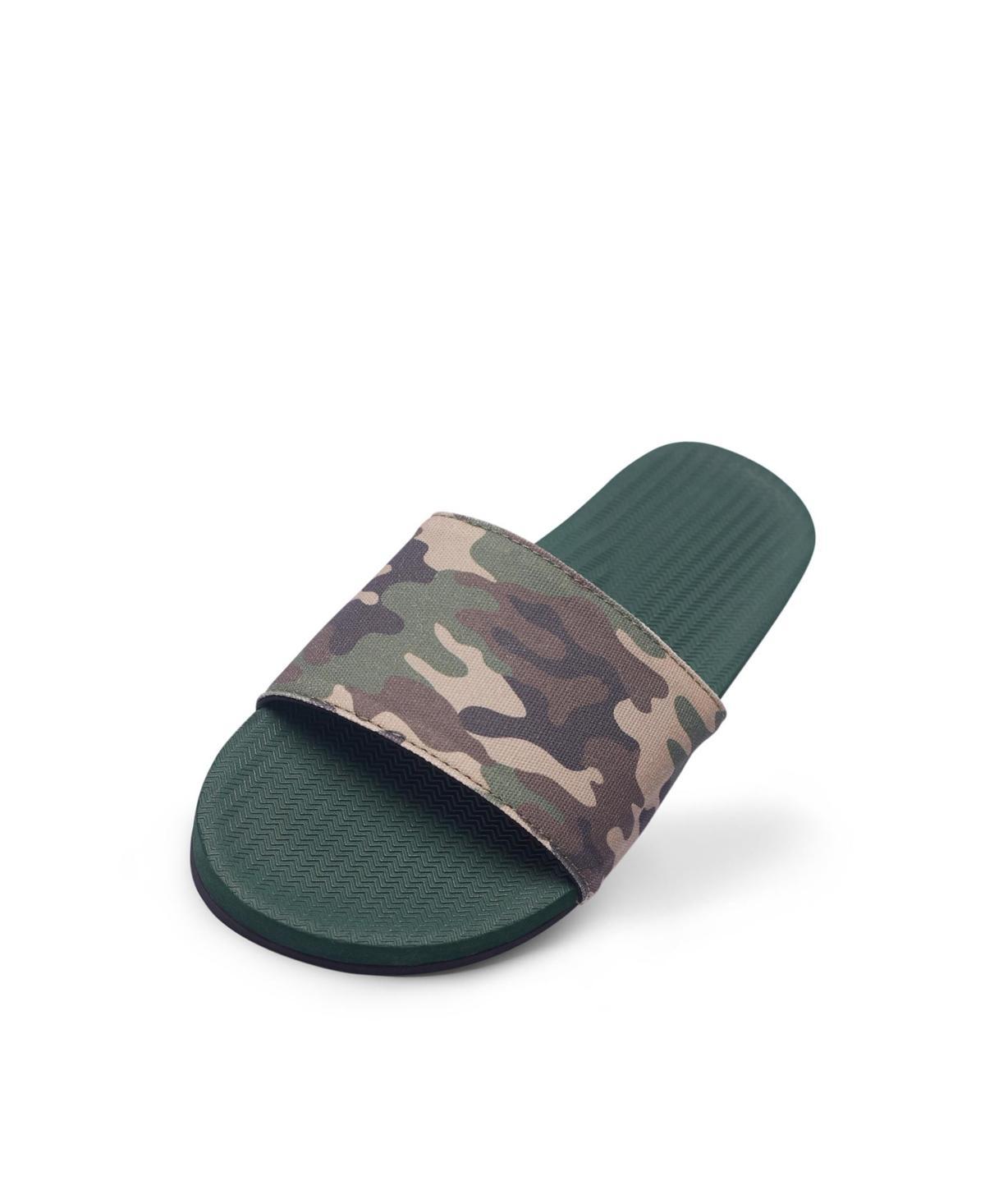 Indosole Womens Slide Camo - Black Product Image