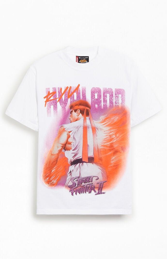 HYPLAND Men's Street Fighter II Ryu AOP T-Shirt Product Image