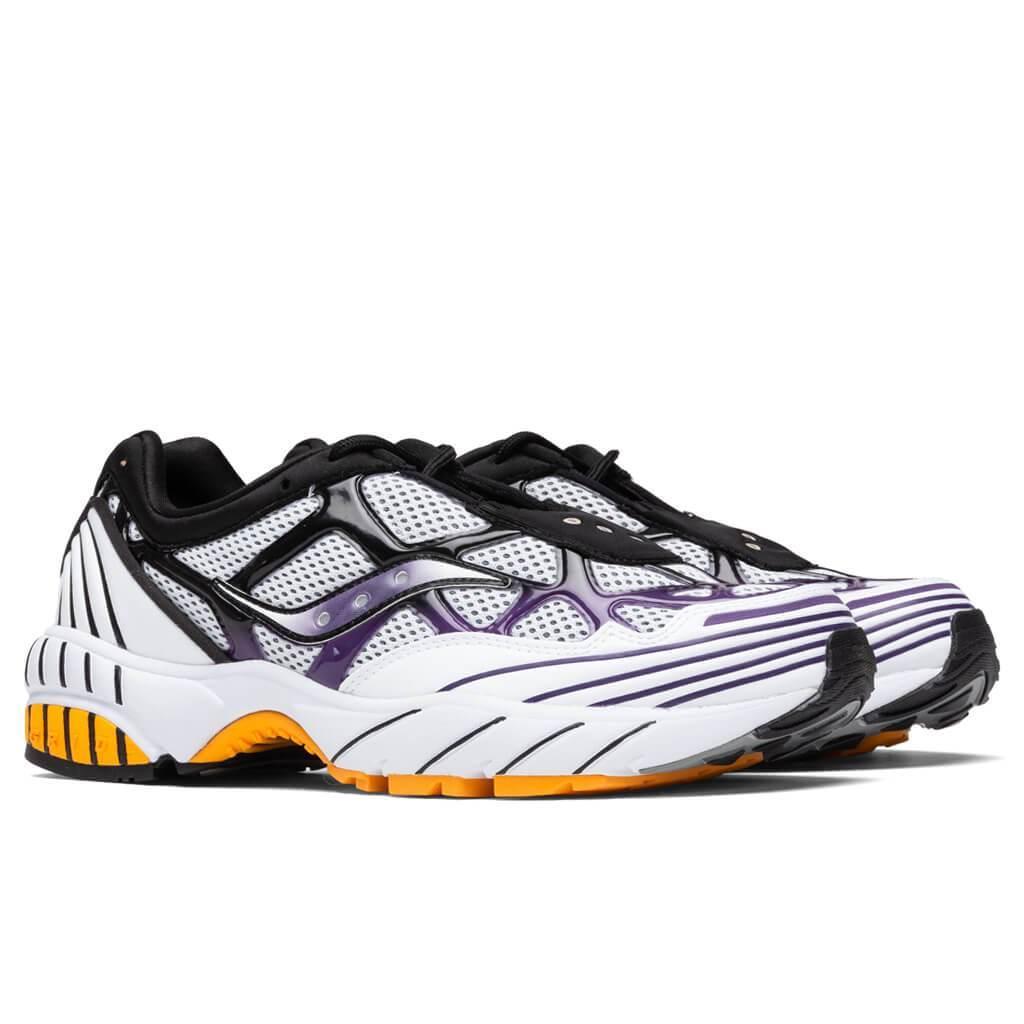 Grid Web - White/Purple/Yellow Male Product Image