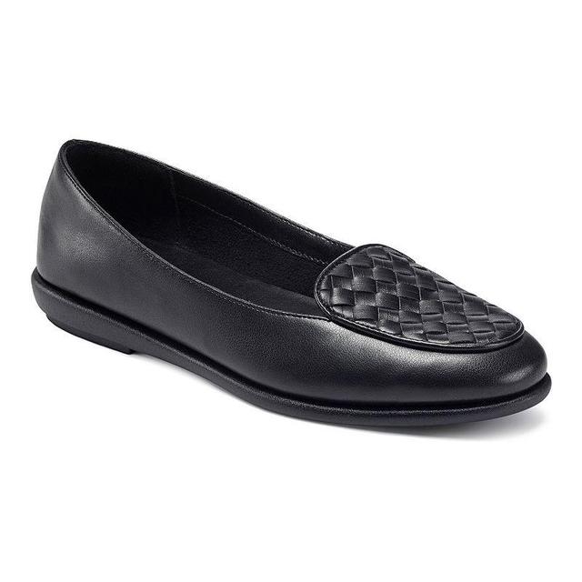 Navy Wren Nubuck Leather Loafer - Women Product Image